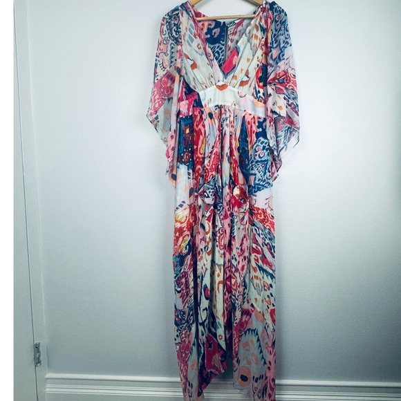 FARM Rio Dresses & Skirts - Farm Rio Boboikat Maxi Dress Size Small Abstract